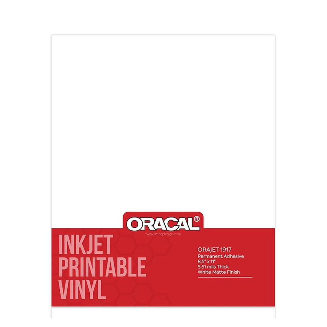 Printable Permanent Adhesive Vinyl Sheet KKs Printing and Personalize