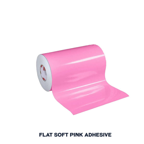 Adhesive Vinyl Flat - Soft Pink